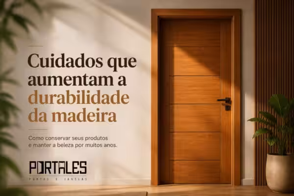 Como conservar portas e esquadrias de madeira por muito mais tempo