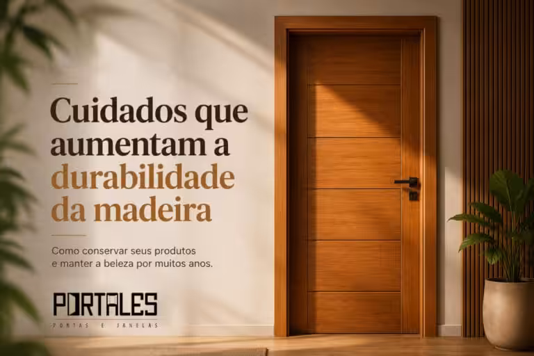 Como conservar portas e esquadrias de madeira por muito mais tempo
