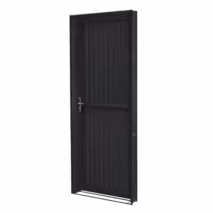 Porta de abrir Standart canelada