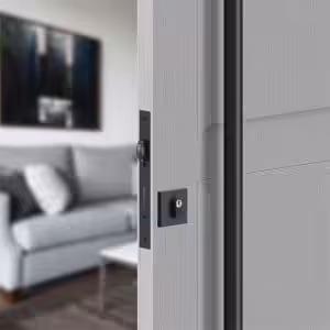 Fechadura Rolete 3F - Quadrada Black