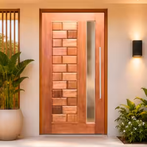 Porta Ibiza para vidro reto