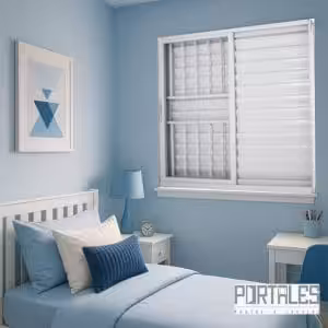 Veneziana de correr Nobre - 03 folhas com grade