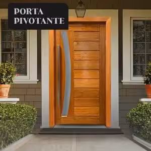 Porta Mexicana Horizontal para vidro em arco