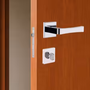 Fechadura 3F - Self cromada Banheiro