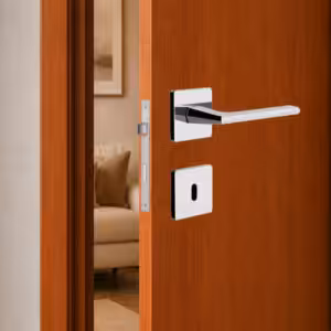 Fechadura 3F - Design cromada Interna