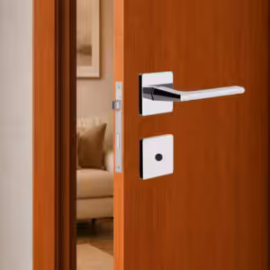 Fechadura 3F - Design cromada Banheiro
