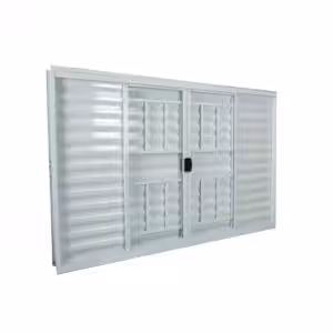 Veneziana de correr Standard - 06 folhas com grade