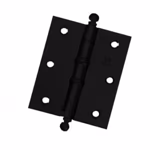 Dobradiça com Anel - Preto Fosco