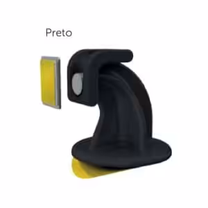 Trava portas magnético Smartfix - Preto