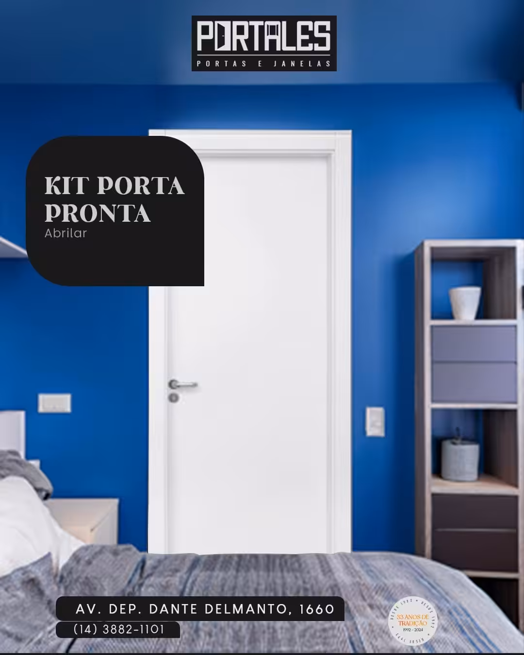 Kit Porta Pronta Abrilar - Lisa Branca