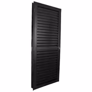 Porta de giro Standard Alumínio Black - Laminada