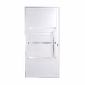 Porta de giro Nobre - Lambri com friso e puxador reto