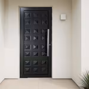 Porta de giro Standard Black - Social Almofada Diamante