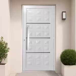 Porta de giro Standard - Social Almofada Diamante com friso