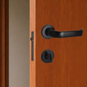 Fechadura Arouca - Luna Black Banheiro