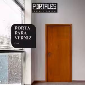 Porta lisa - Ipê champanhe