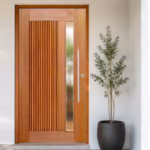 Porta Barcelona para vidro reto