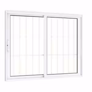 Janela de correr L25 - 02 folhas com grade