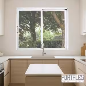 Janela de correr L25 Perfilare - 02 folhas sem grade