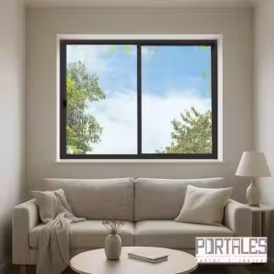 Janela de correr Modular Black - 02 folhas sem grade