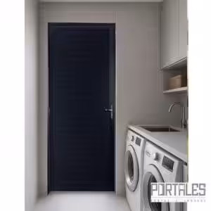 Porta de giro Perfilare L25 Black - Lambri