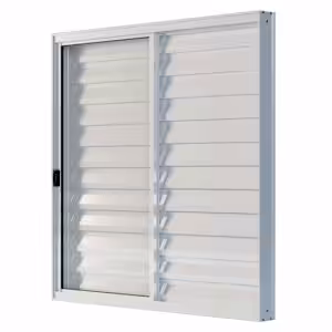 Veneziana de correr Modular - 03 folhas sem grade
