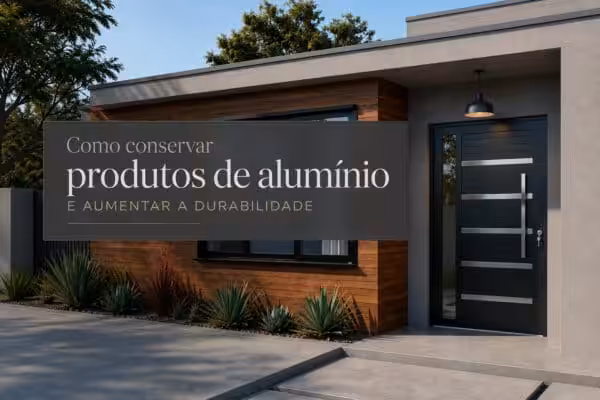 Como conservar produtos de alumínio e aumentar a durabilidade